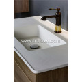 Square pure acrylic embedded basin for cabinet